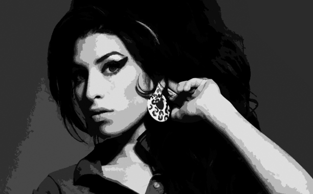 Amy Winehouse popart painting